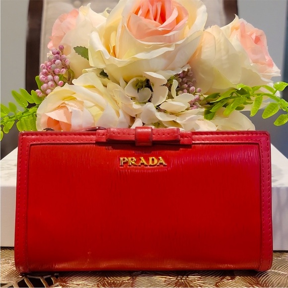 Prada Handbags - Authentic Prada medium-sized wallet